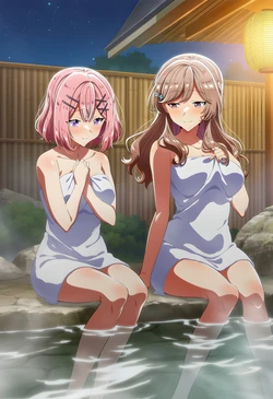 STF_AI - Renako x Ajisai / 甘織れな子 x 瀬名紫陽花 (Patreon) [AI Generated]