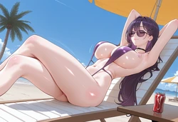 [Mukurou] CIRCLES / Beach Girl Baek Ga-In [AI Generated]