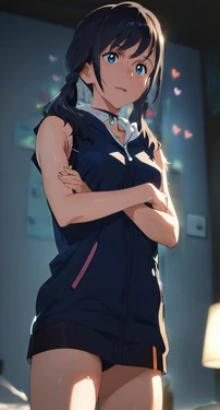 Flowersbeautiful - 9a16.天野陽菜 BBC 天気の子【201p】 [AI Generated]