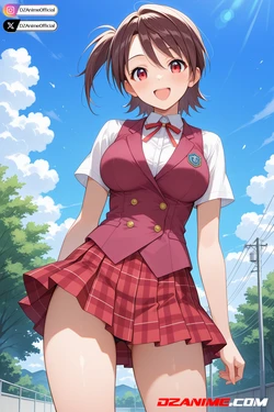 Yuuna Akashi (Mahou Sensei Negima) [AI Generated]