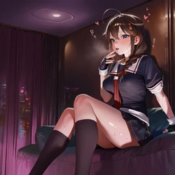 [AI-Generated] (Nanami) 時雨 Shigure (Kancolle)