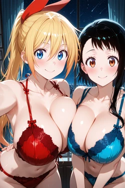 [FRACTURE AI] CHITOGE AND ONODERA (AI Generated)