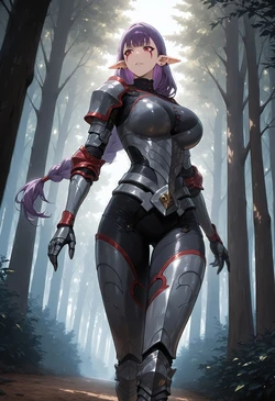 Esil Radiru - Solo Leveling [LewdCreationAI] [AI Generated]