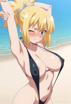 Ero64 - Kohaku - Slingshot Swimsuit (Patreon) [AI Generated]