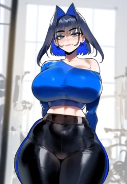 [DijiAI] Ouro Kronii, PAWG Vs BBC [AI Generated]