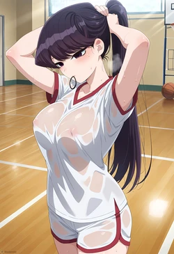 [Mackensky] Seggs - Komi Shouko [40 images] (Patreon) [AI Generated]