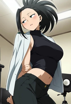 [Mackensky] Seggs - Yaoyorozu Momo [40 + 3 Extra images] (Patreon) [AI Generated]