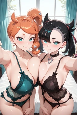[FRACTURE AI] Sonia and Marnie (AI Generated)
