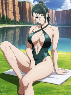 artkoikoi - Maki Zen'In | Jujutsu Kaisen (Patreon) (Set 07) [AI Generated]