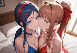 [Tommu] Mita & Monika Crossover (Patreon) [AI Generated]