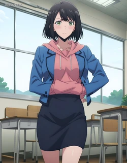 #1 (T2/60P) Song-Yi Han / 朝比奈りん / (한 송이) | Class [AI Generated]