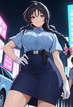BoBo345 - （430枚）小早川美幸 Miyuki Kobayakawa（逮捕しちゃうぞ /You’re Under Arrest） (Patreon) [AI Generated]