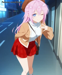 [Bluu AI] Shikimori Miyako (Shikimori's Not Just a Cutie) [AI Generated]