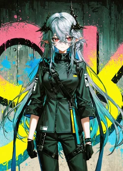 逻各斯性转 明日方舟 logos arknights [AI Generated]