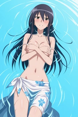 [wAItercolor] Amakusa Shino (Seitokai Yakuindomo) [AI Generated]