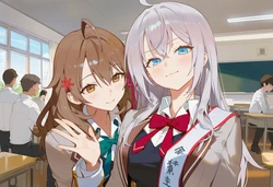 Howsir - 艾莉&瑪利亞 Alya&Mariya orgy (201P) (tier 2) [AI Generated]