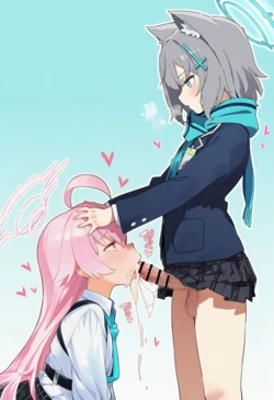 [Pixiv] en (8976533) - Hoshino takes care of Shiroko [AI Generated]