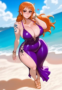 [Dreamcoreart] Set - 677 Nami BWC [AI Generated]
