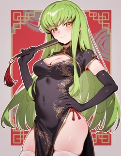 sabertooth - [COMM] C.C. (コードギアス) (Code Geass) (Patreon) [AI Generated]