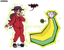 [Thehornyzen] Pauline's Bananza!