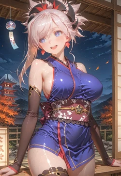 ドゥドゥ -  Miyamoto Musashi (Fate Grand Order) AI Generated