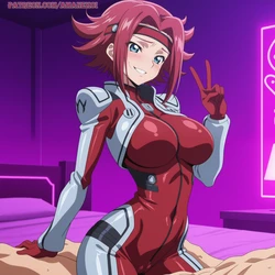 Amanekoi - Kallen Kouzuki / Code Geass (Patreon) [AI Generated]