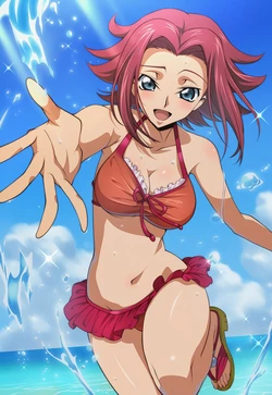 Sephiaton - Kallen Stadtfeld(Code Geass) - Anime Style (Patreon) [AI Generated]