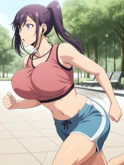 ANIPAI jinah+extra goes on a morning [AI Generated]