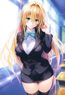 [poyopoyo-ai] ToLOVEる ティア輪姦 (187枚)(AI Generated)