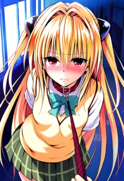 [poyopoyo-ai] ToLOVEる ヤミちゃんペットプレイ(77枚)(AI Generated)