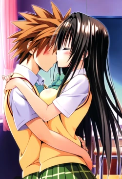 [poyopoyo-ai] ToLOVEる 古手川リトいちゃいちゃエッチ 1 (119枚)(AI Generated)