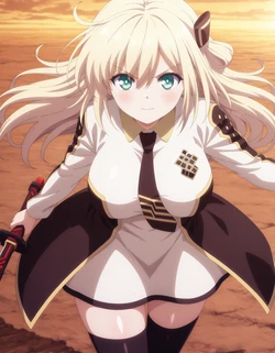 Iku_1919 - Yu-Gi-Oh! Sky Striker Ace - Raye 遊戯王 閃刀姫レイ (Patreon) [AI Generated]