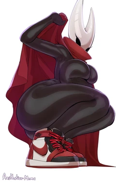 [Aestheticc-Meme] Hornet's new Jordans (Hollow Knight: Silksong)