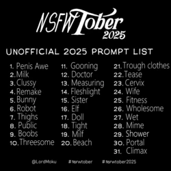[PurpleEyeBags] NSFWTober 2025 (Ongoing)