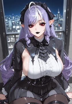 [HypeT] Goth Vivian / ZZZ (196 pictures set) [AI Generated]