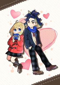 [Futane] GakuParo SekiKai de Happy Valentine (Pokémon Legends: Arceus)