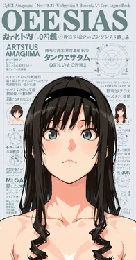 [Yanai-Hide] CharaSheet Haruka Morishima (AI Generated)