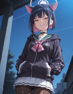 [iku_1919] Kazusa Kyouyama | Blue Archive (Patreon) (AI Generated)