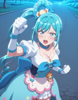 [iku_1919] CureSpicy | Precure (Patreon) (AI Generated)