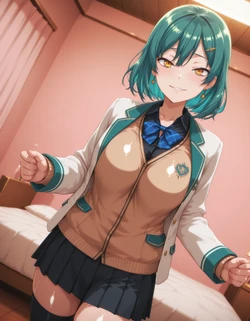 [iku_1919] Kitakoji Hisui | Nijisanji (Patreon) (AI Generated)