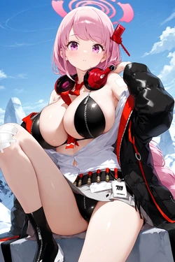 Ankake Nameko (餡掛けなめこ) - Eimi Izumimoto (Blue Archive) / 184 pages (Patreon) [AI Generated]