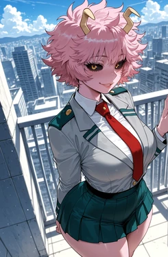 [Miyu]  Mina Ashido: Past the Clouds [Ai Generated]