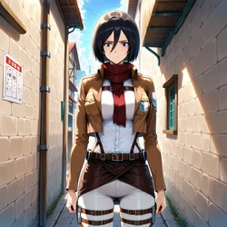 Hypno Girls - Mikasa Hypnotic Expressionless (Patreon) [AI Generated]