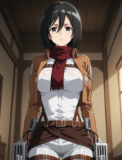 IWD AI - mikasa ackerman ミカサ・アッカーマン (Patreon) [AI Generated]