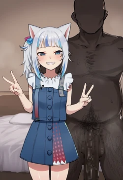 [Pixiv] WarOfFree98 (109301856) - Gawr Gura NTR [AI Generated]