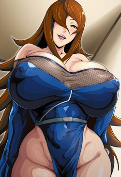 Soft Spark - Terumi Mei (Naruto) AI Generated