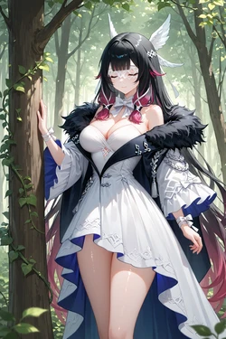 [Brightsky] 0830 Columbina #3 | Genshin Impact (51p) (AI Generated) (Patreon)