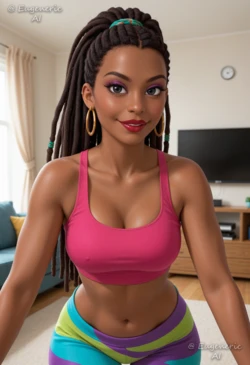 EugenericAI - LaBarbara Conrad, Futurama (Part 1) (AI Generated)