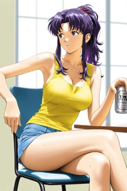 Sayaka - Misato Katsuragi (74P) (Patreon) (AI Generated)