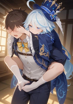 Pixiv[yygg] 手捂足导 [AI Generated]